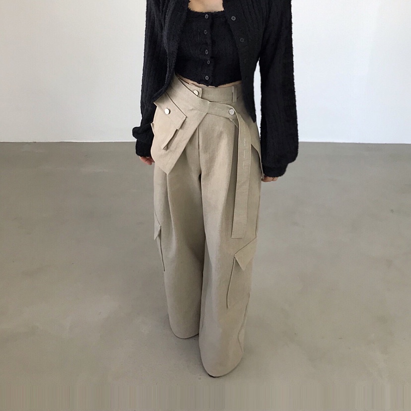 2TWO MOON韓國直郵㊣女士新款時尚熱賣休閑25秋冬真品休閑褲2TWO MOON休閑褲