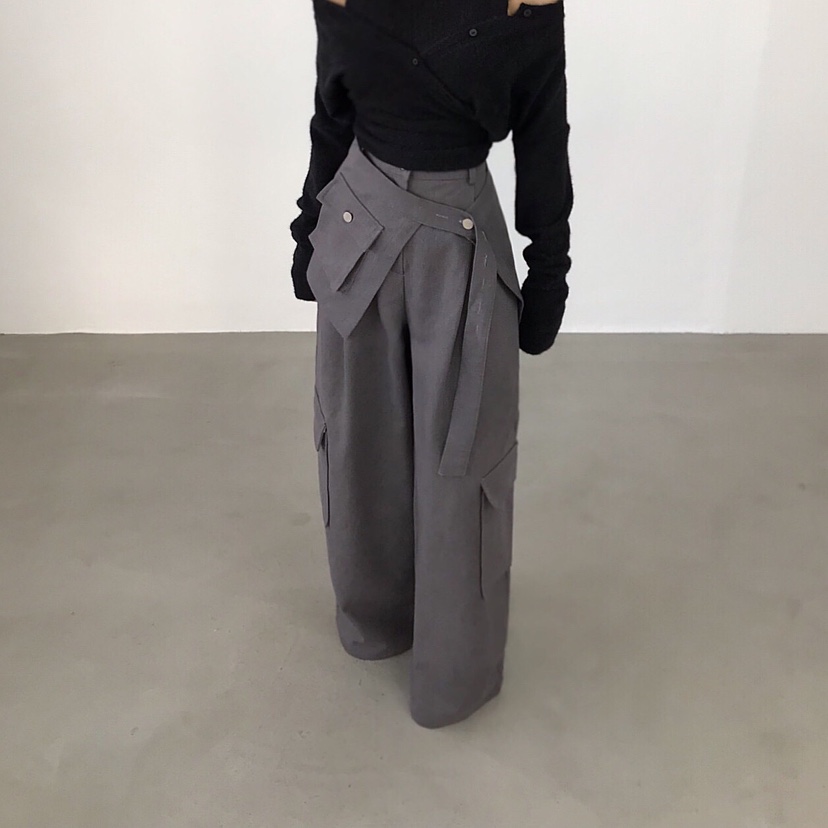 2TWO MOON韓國直郵㊣女士新款時尚熱賣休閑25秋冬真品休閑褲2TWO MOON休閑褲圖色1