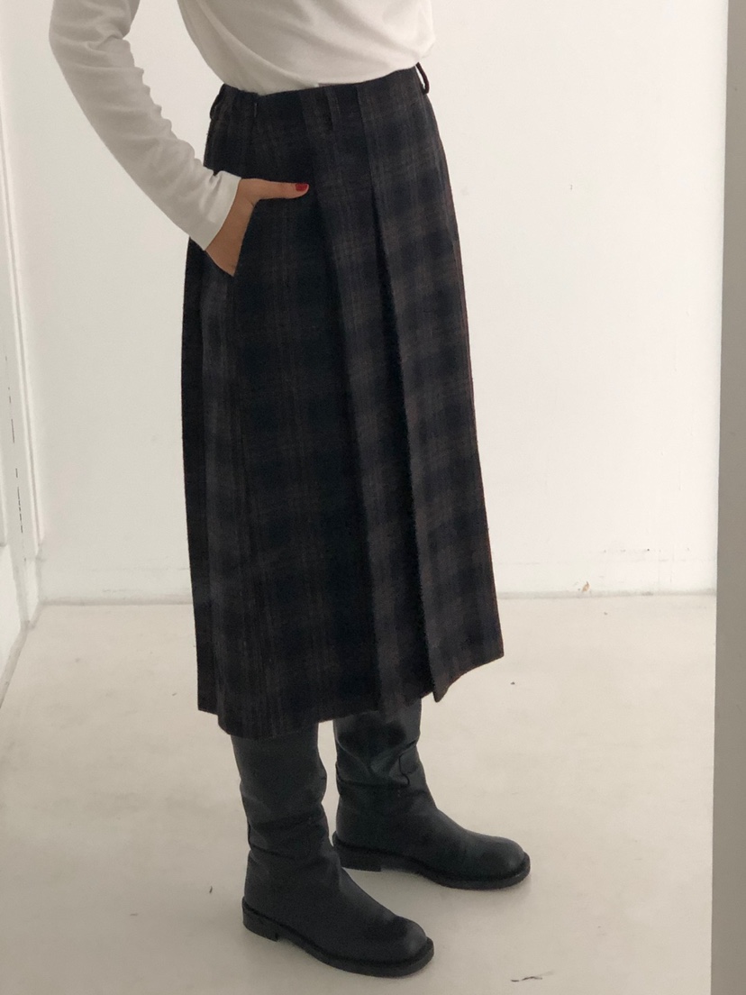 THE EYL東大門㊣直郵女士新品時尚休閑25秋冬半身裙中短裙THE EYL半身裙/中短裙