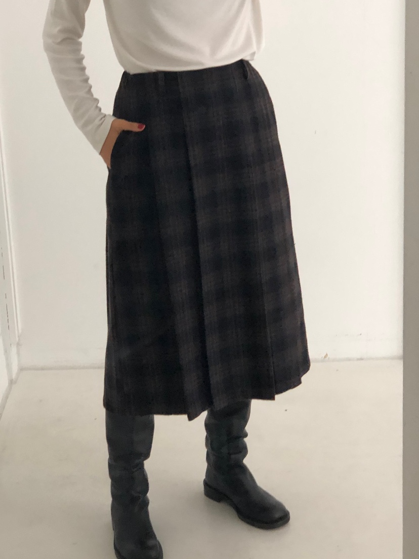 THE EYL東大門㊣直郵女士新品時尚休閑25秋冬半身裙中短裙THE EYL半身裙/中短裙