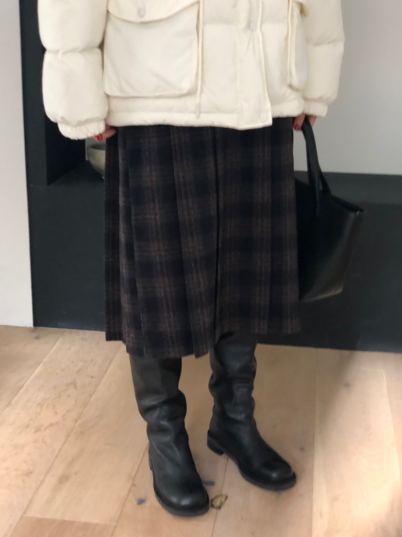 THE EYL東大門㊣直郵女士新品時尚休閑25秋冬半身裙中短裙THE EYL半身裙/中短裙