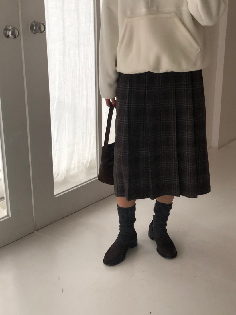 THE EYL東大門㊣直郵女士新品時尚休閑25秋冬半身裙中短裙THE EYL半身裙/中短裙