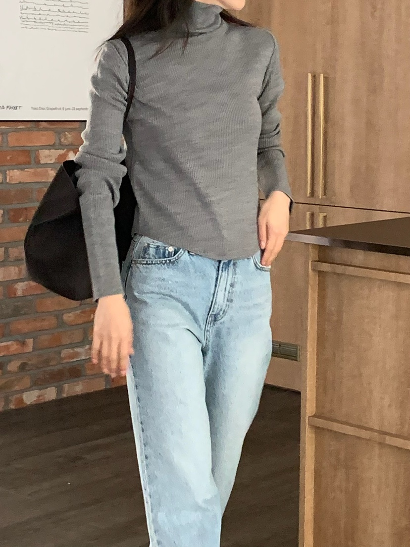 BLEECKER韓國代購㊣女士新款休閑25秋冬推薦時尚熱賣針織衫BLEECKER針織衫