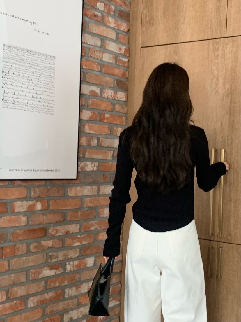 BLEECKER韓國代購㊣女士新款休閑25秋冬推薦時尚熱賣針織衫BLEECKER針織衫