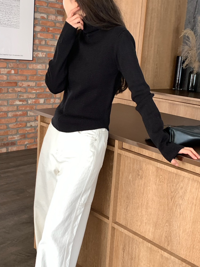 BLEECKER韓國代購㊣女士新款休閑25秋冬推薦時尚熱賣針織衫BLEECKER針織衫