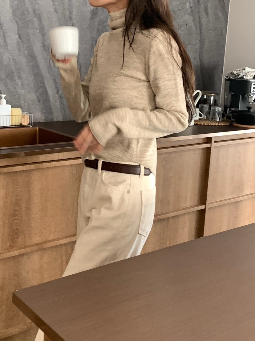 BLEECKER韓國代購㊣女士新款休閑25秋冬推薦時尚熱賣針織衫BLEECKER針織衫