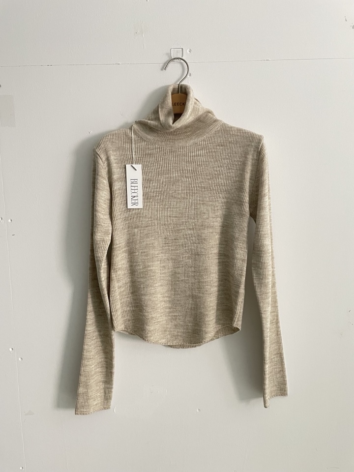 BLEECKER韓國代購㊣女士新款休閑25秋冬推薦時尚熱賣針織衫BLEECKER針織衫圖色3