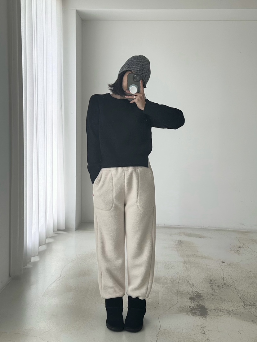 HEIZE東大門㊣代購女裝新款25秋冬人氣推薦熱賣時尚休閑褲抓絨HEIZE休閑褲