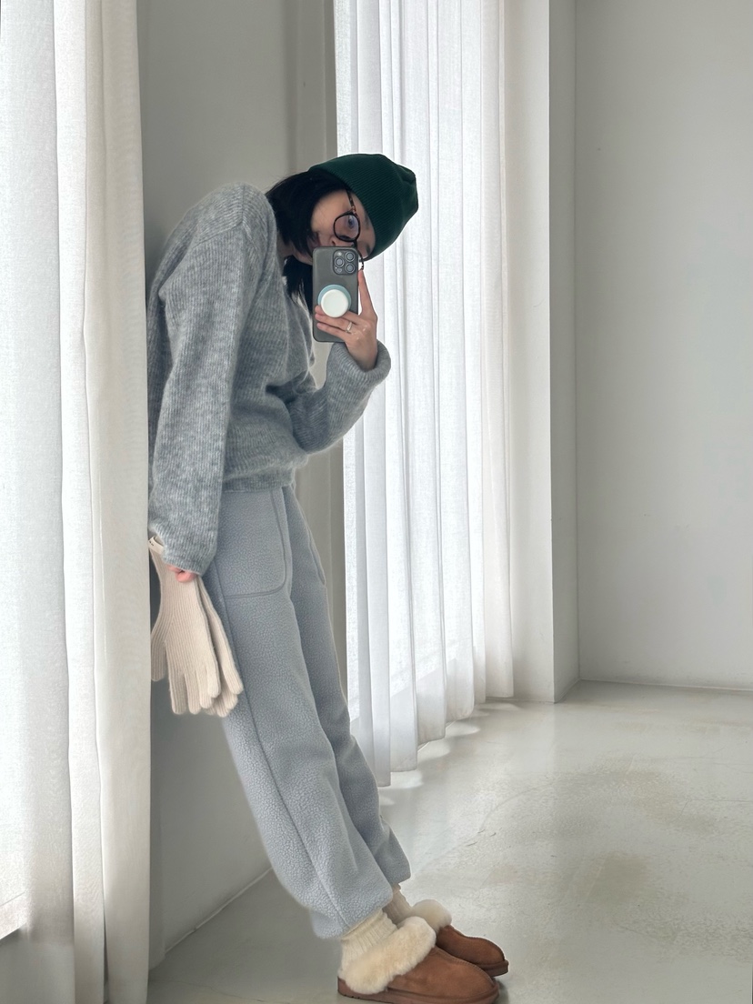 HEIZE東大門㊣代購女裝新款25秋冬人氣推薦熱賣時尚休閑褲抓絨HEIZE休閑褲