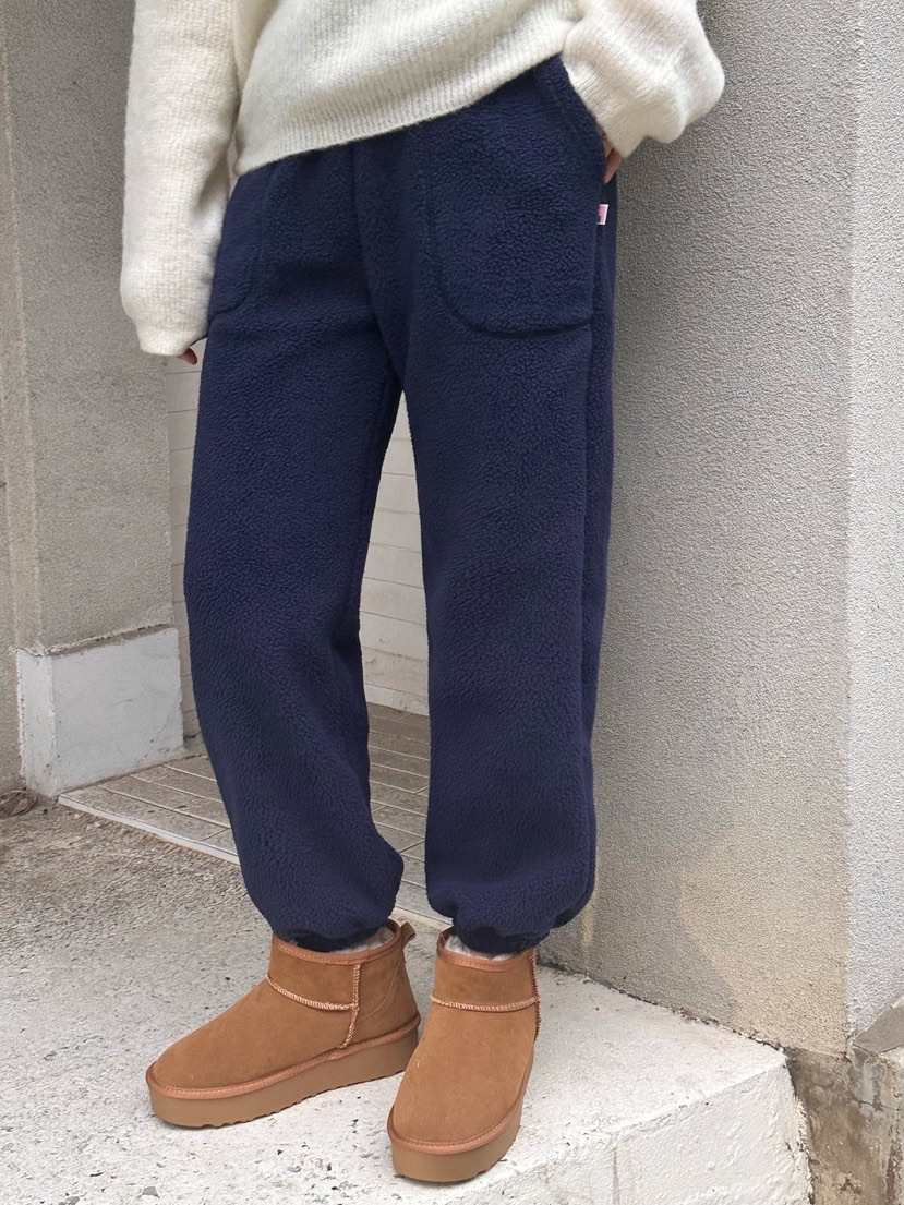 HEIZE東大門㊣代購女裝新款25秋冬人氣推薦熱賣時尚休閑褲抓絨HEIZE休閑褲