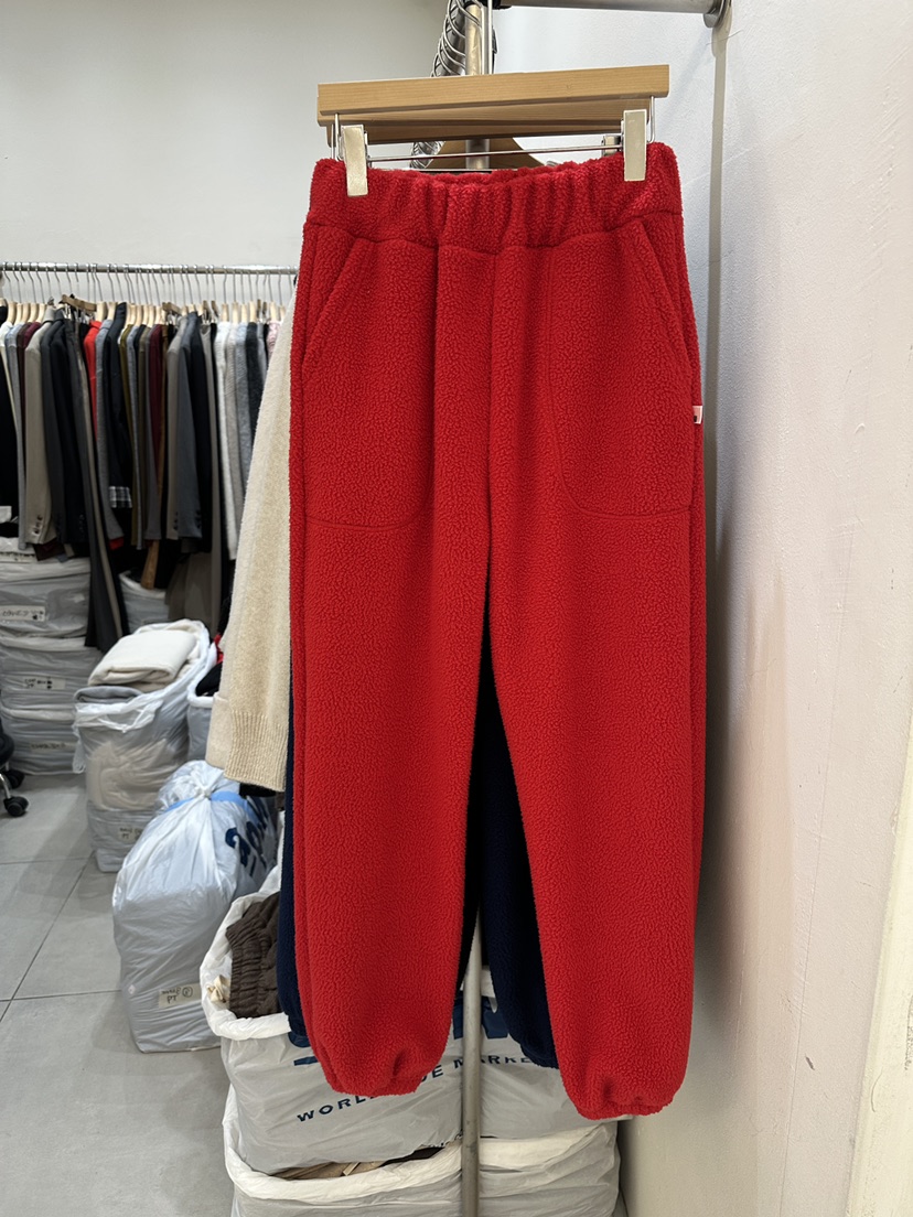 HEIZE東大門㊣代購女裝新款25秋冬人氣推薦熱賣時尚休閑褲抓絨HEIZE休閑褲圖色3