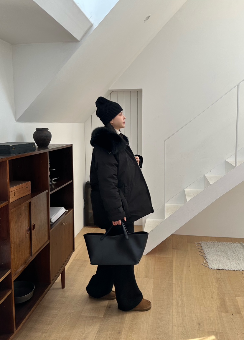 LE VASE韓國直郵㊣女士新品真品25秋冬短款棉服含腰帶狐貍LE VASE短款棉服