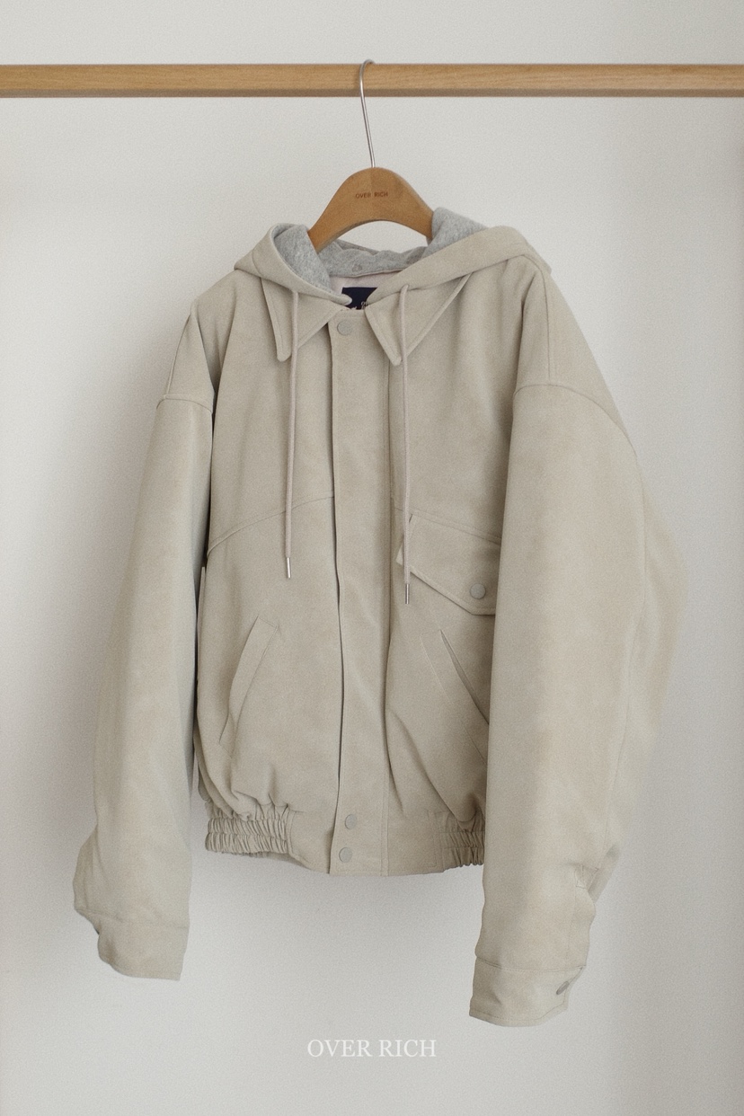 OVER RICH東大門㊣實拍女士新款休閑25秋冬職業推薦熱賣夾克OVER RICH夾克圖色1
