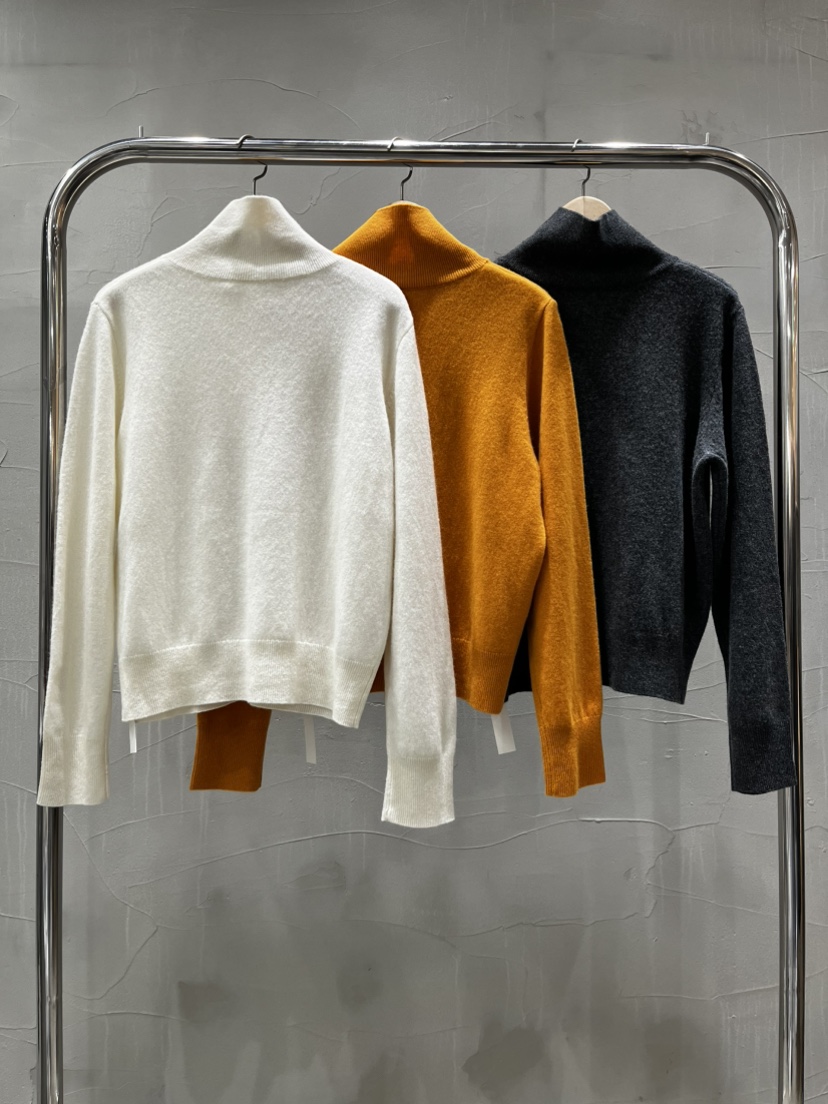 INSSENSE-A東大門㊣直郵女裝新款熱賣時尚真品針織衫高領開衫INSSENSE-A針織衫