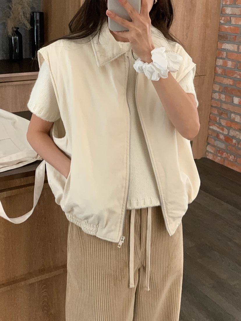 BLEECKER韓國代購㊣女士新品真品職業推薦人氣時尚休閑馬甲BLEECKER馬甲