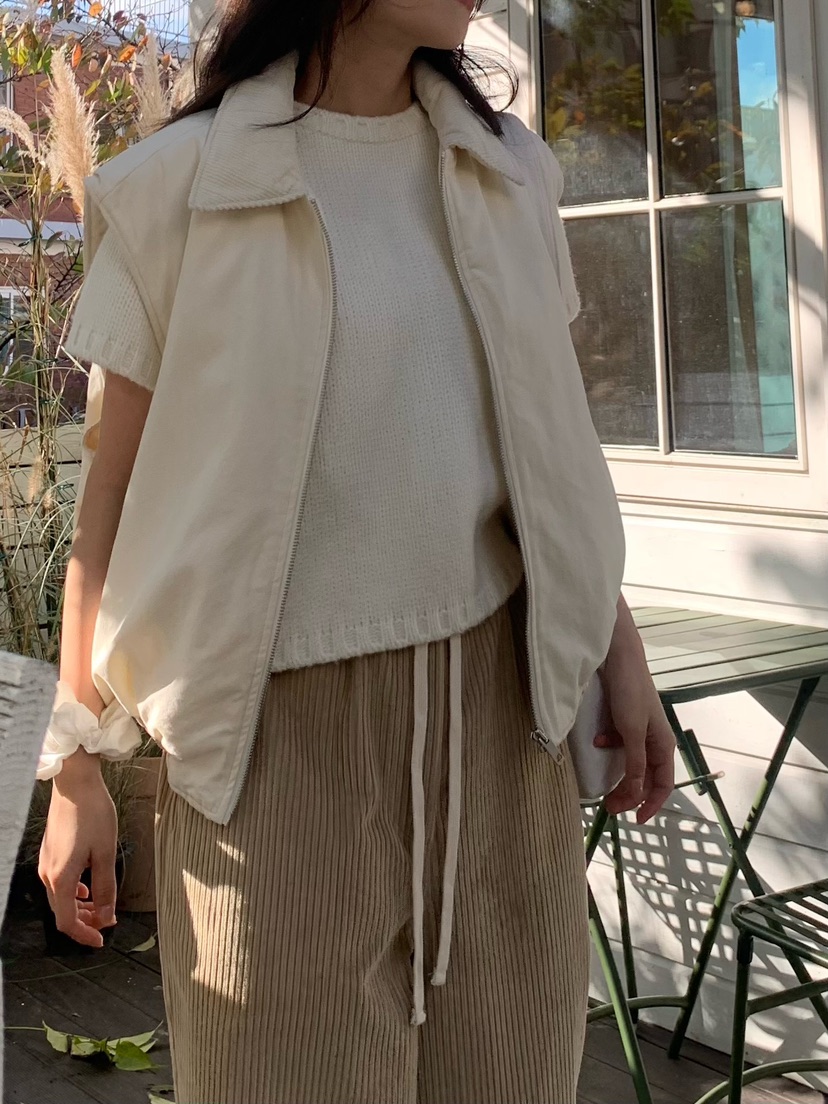 BLEECKER韓國代購㊣女士新品真品職業推薦人氣時尚休閑馬甲BLEECKER馬甲