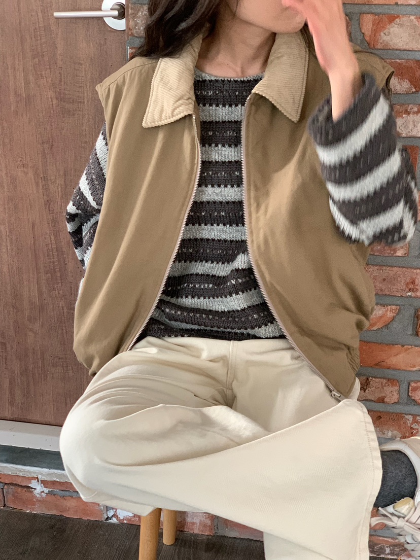 BLEECKER韓國代購㊣女士新品真品職業推薦人氣時尚休閑馬甲BLEECKER馬甲