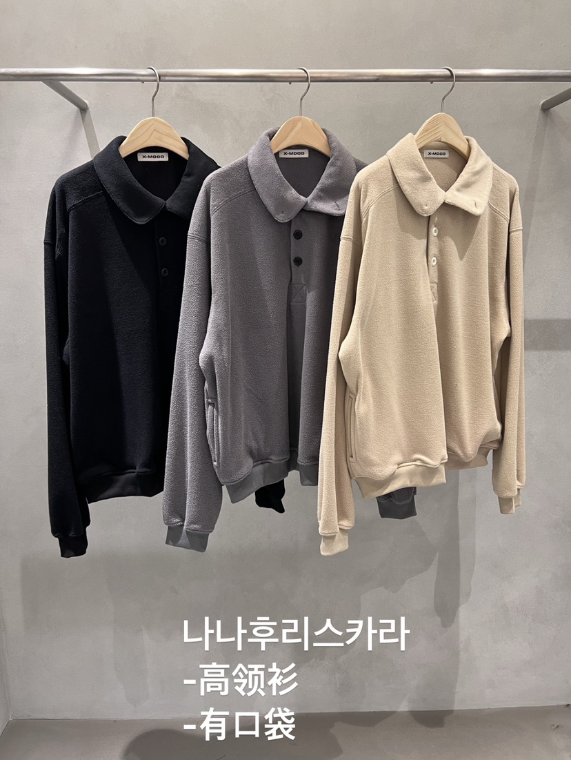 X-MOOD韓國直郵㊣女裝新品真品時尚人氣25秋冬熱賣推薦衛衣X-MOOD衛衣