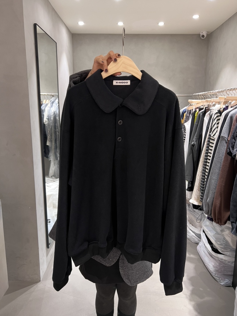 X-MOOD韓國直郵㊣女裝新品真品時尚人氣25秋冬熱賣推薦衛衣X-MOOD衛衣圖色3