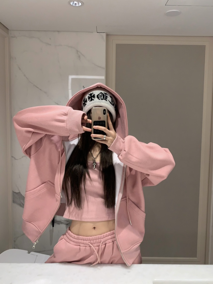 VIRKIN韓國直郵㊣女裝新款25秋冬人氣時尚真品休閑推薦衛衣VIRKIN衛衣