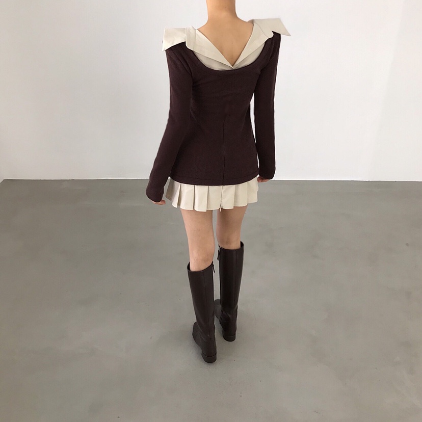 2TWO MOON東大門㊣實拍女裝新款25秋冬熱賣休閑職業連衣裙2TWO MOON連衣裙