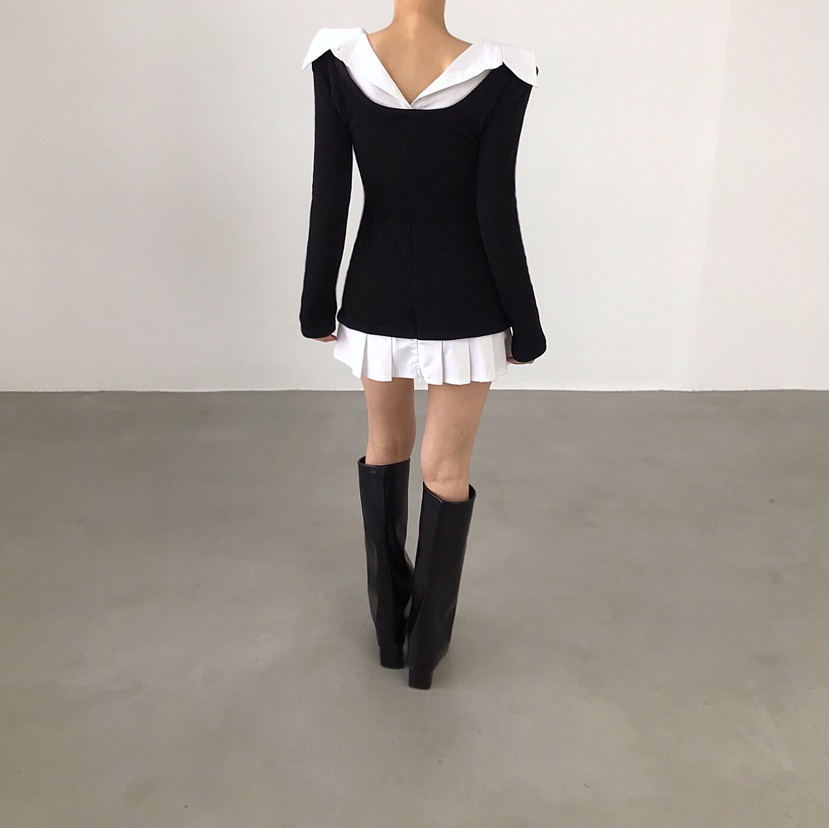 2TWO MOON東大門㊣實拍女裝新款25秋冬熱賣休閑職業連衣裙2TWO MOON連衣裙