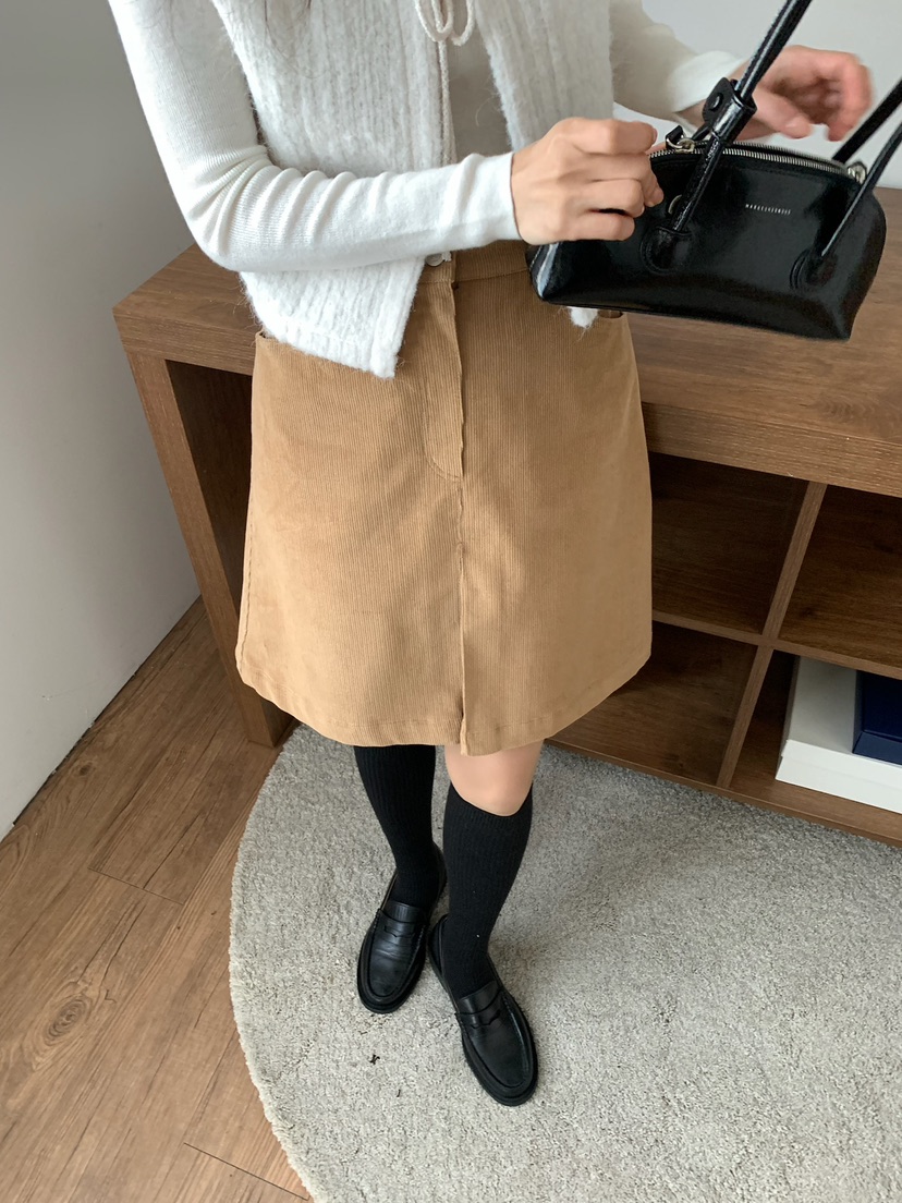 BLEECKER東大門㊣直郵女裝新款真品25秋冬熱賣人氣推薦短裙BLEECKER短裙