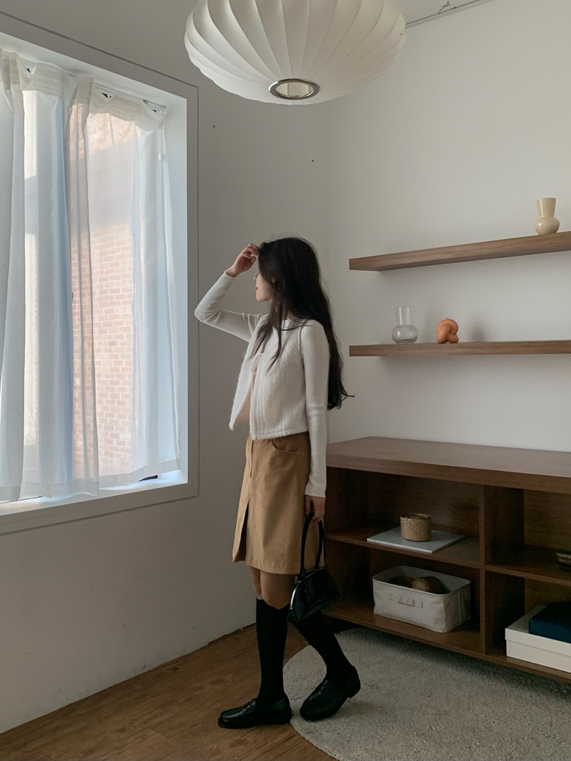 BLEECKER東大門㊣直郵女裝新款真品25秋冬熱賣人氣推薦短裙BLEECKER短裙