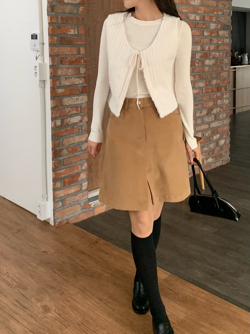 BLEECKER東大門㊣直郵女裝新款真品25秋冬熱賣人氣推薦短裙BLEECKER短裙