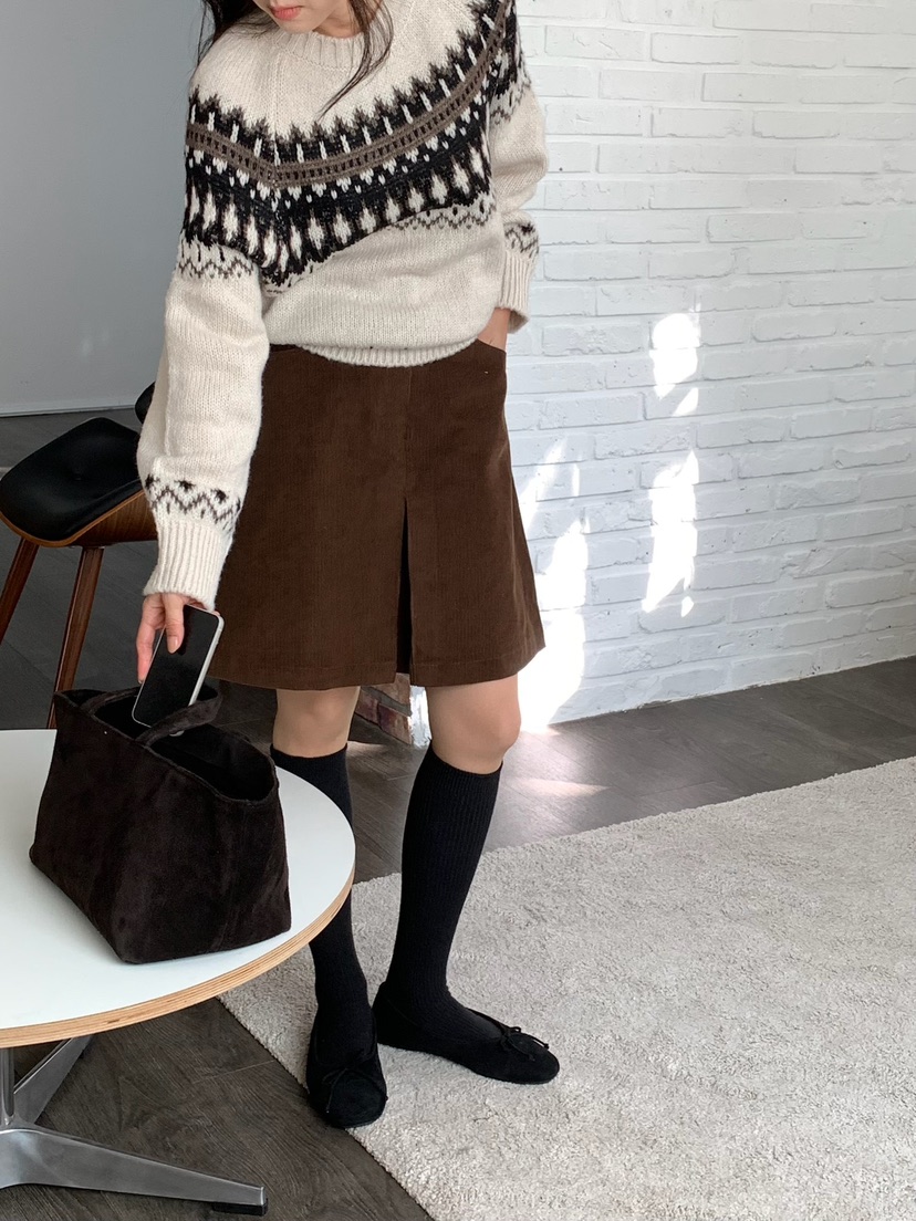 BLEECKER東大門㊣直郵女裝新款真品25秋冬熱賣人氣推薦短裙BLEECKER短裙