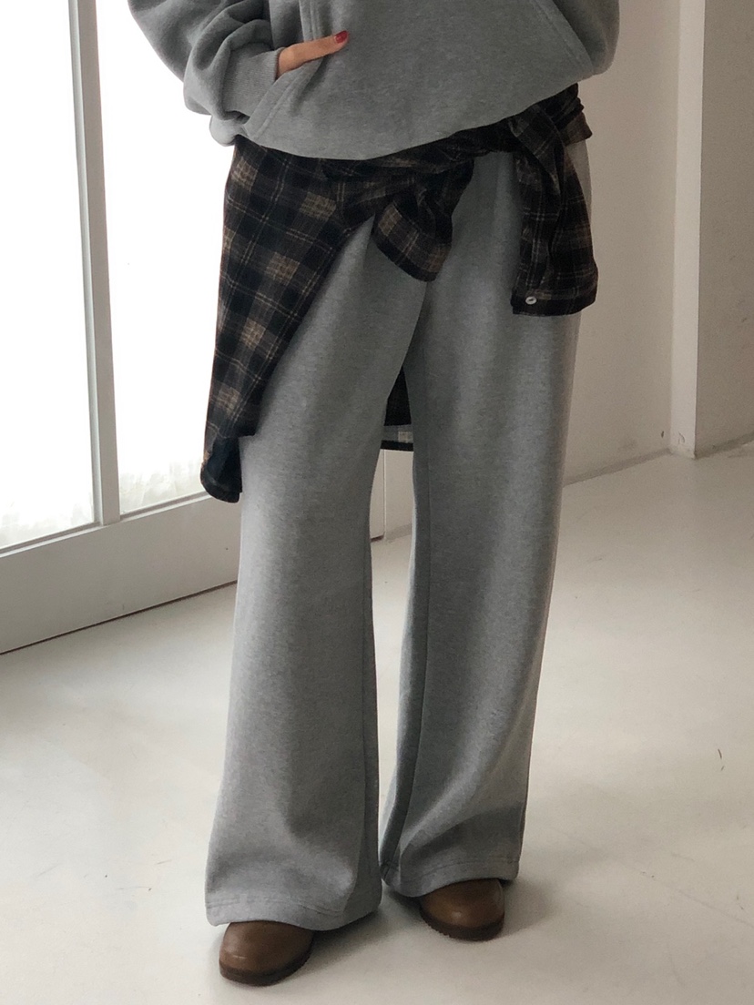 THE EYL東大門㊣代購女裝新品推薦真品25秋冬時尚休閑褲加絨THE EYL休閑褲