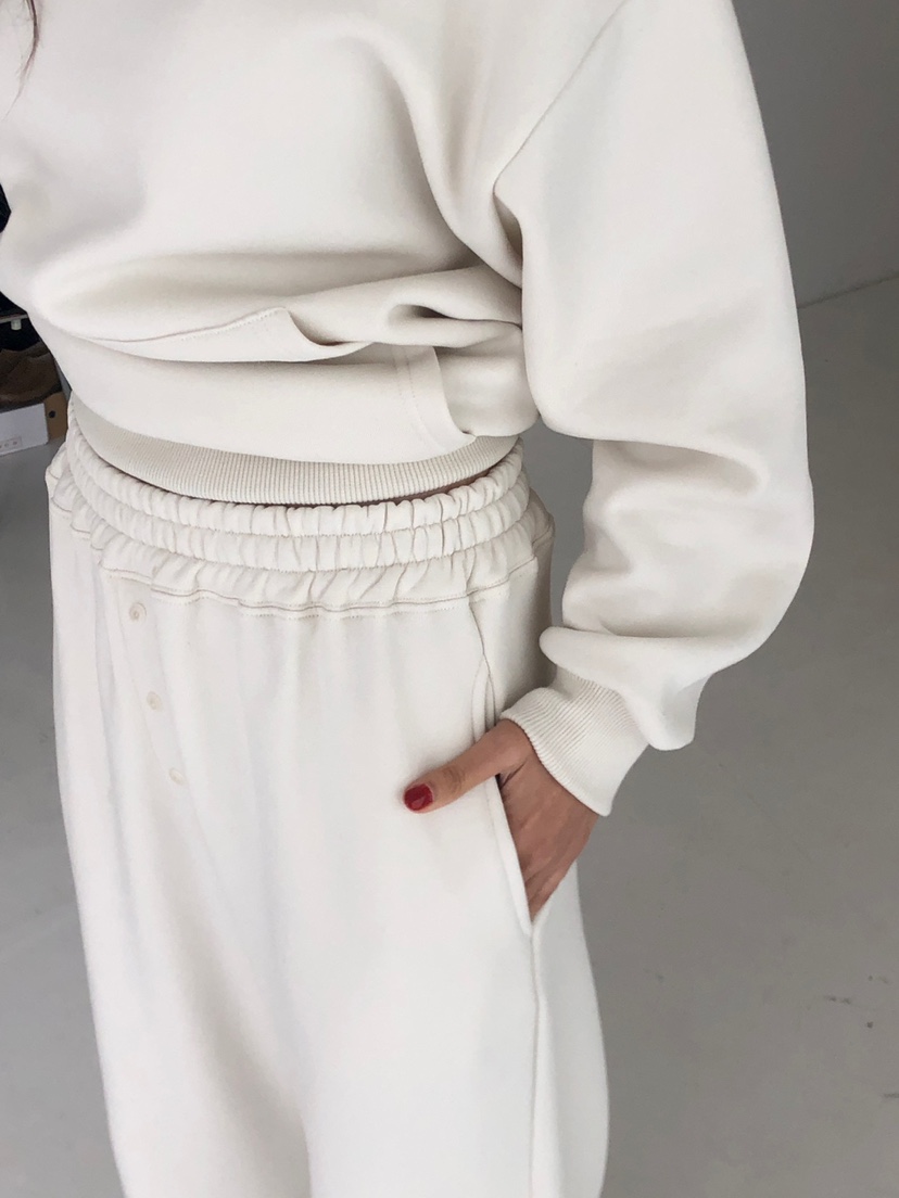 THE EYL東大門㊣代購女裝新品推薦真品25秋冬時尚休閑褲加絨THE EYL休閑褲