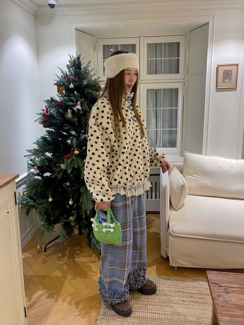 BOUTIQUE-L東大門㊣代購女士新品25秋冬休閑推薦人氣時尚衛衣BOUTIQUE-L衛衣