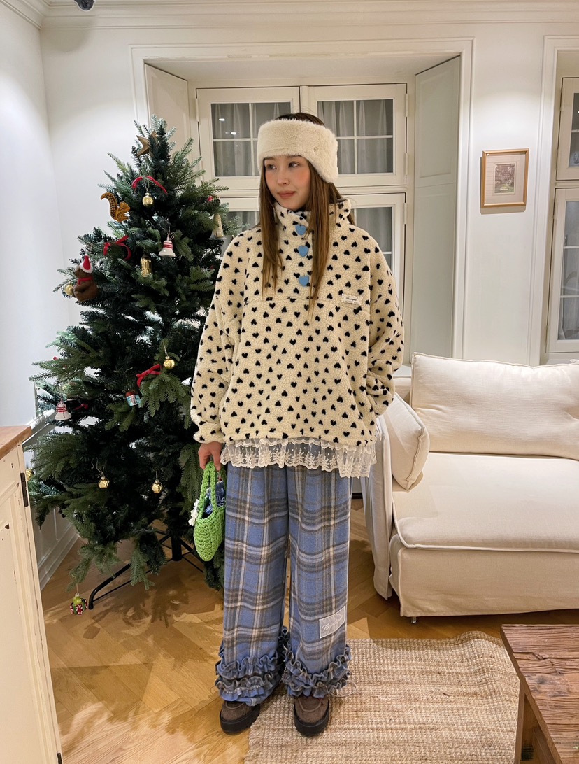 BOUTIQUE-L東大門㊣代購女士新品25秋冬休閑推薦人氣時尚衛衣BOUTIQUE-L衛衣圖色2