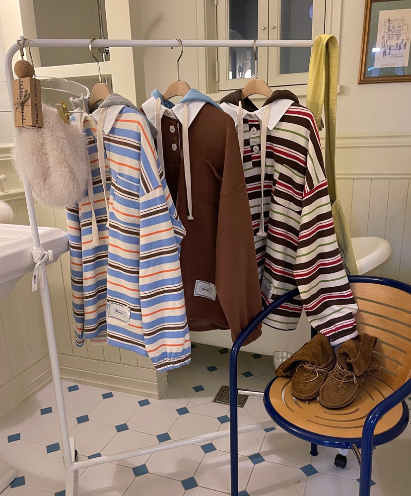 BOUTIQUE-L東大門㊣代購女士新品真品職業推薦25秋冬休閑衛衣BOUTIQUE-L衛衣