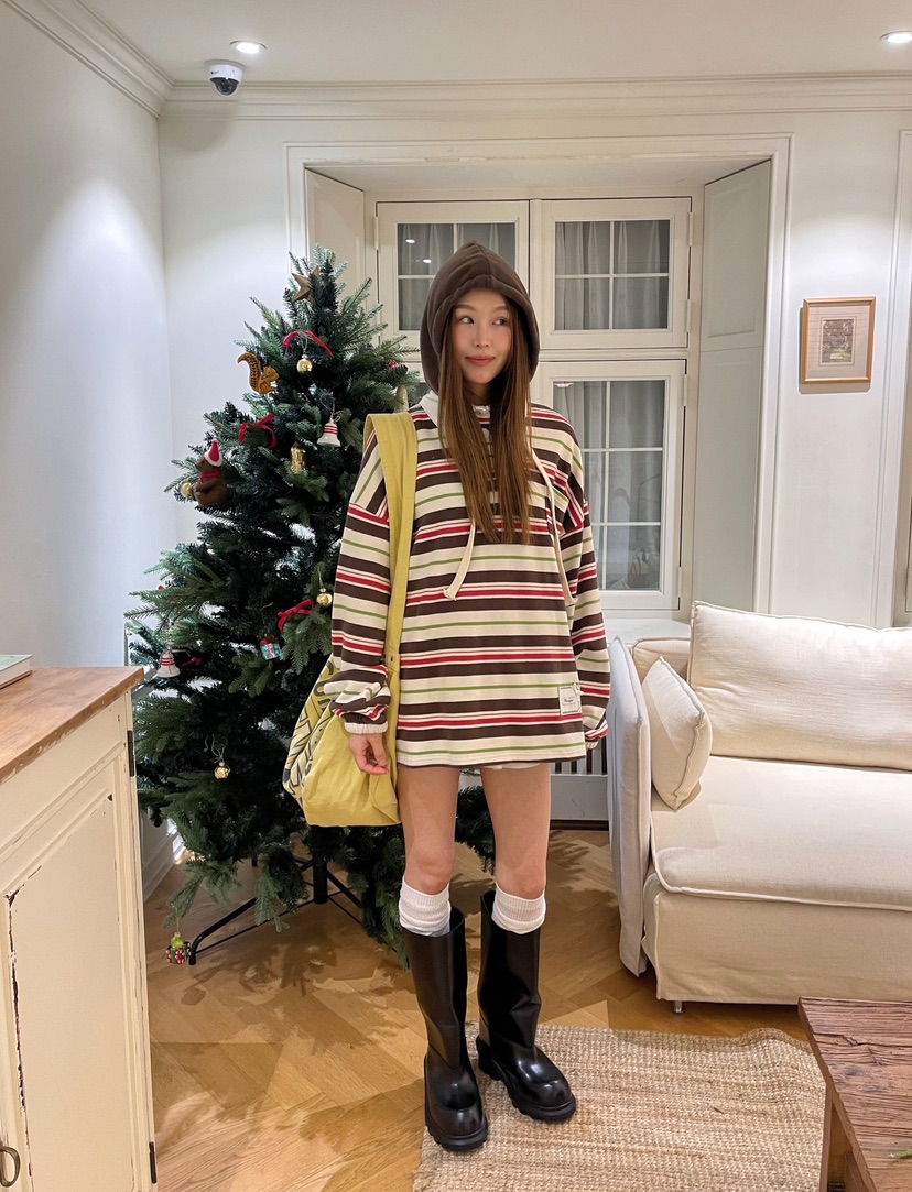 BOUTIQUE-L東大門㊣代購女士新品真品職業推薦25秋冬休閑衛衣BOUTIQUE-L衛衣