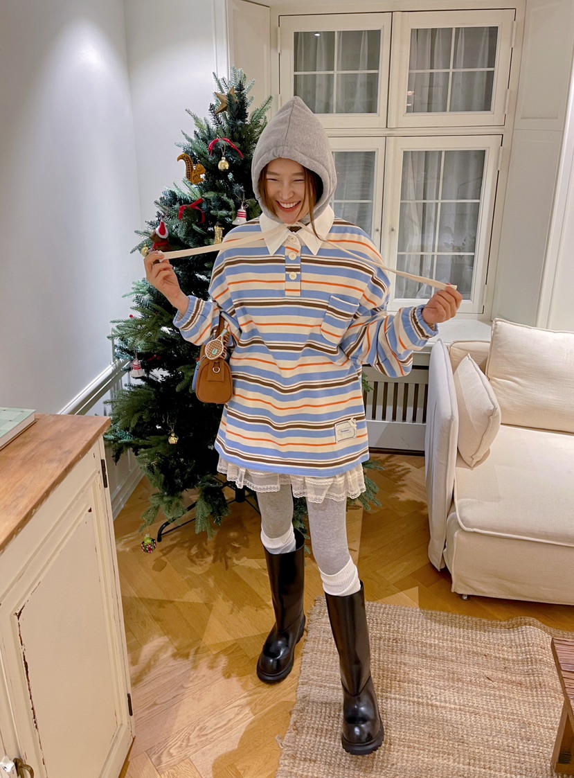 BOUTIQUE-L東大門㊣代購女士新品真品職業推薦25秋冬休閑衛衣BOUTIQUE-L衛衣