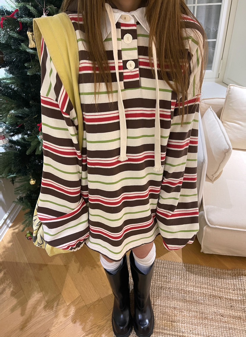 BOUTIQUE-L東大門㊣代購女士新品真品職業推薦25秋冬休閑衛衣BOUTIQUE-L衛衣圖色2