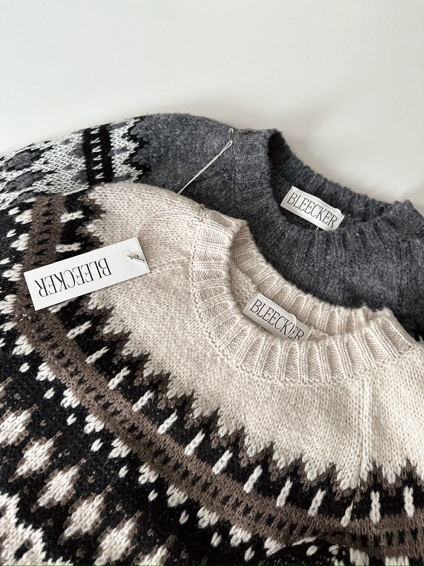 BLEECKER東大門㊣代購女士新款真品休閑時尚推薦人氣針織衫BLEECKER針織衫