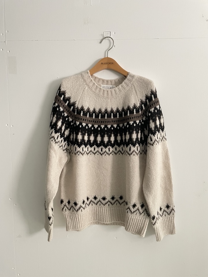 BLEECKER東大門㊣代購女士新款真品休閑時尚推薦人氣針織衫BLEECKER針織衫圖色1