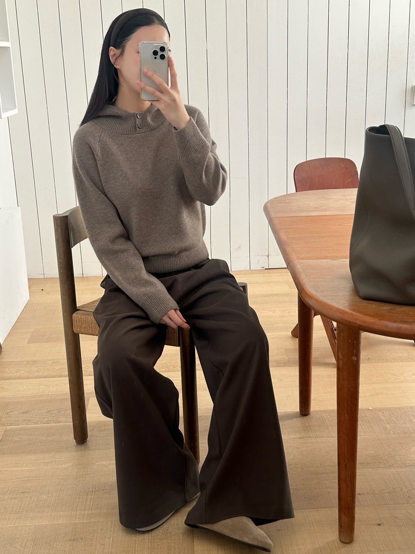 LE VASE東大門㊣直郵女裝新款熱賣25秋冬職業時尚人氣休閑褲LE VASE休閑褲