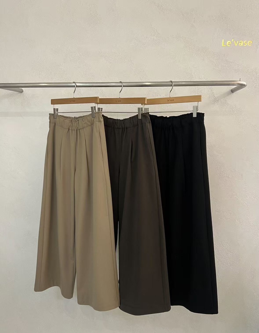 LE VASE東大門㊣直郵女裝新款熱賣25秋冬職業時尚人氣休閑褲LE VASE休閑褲