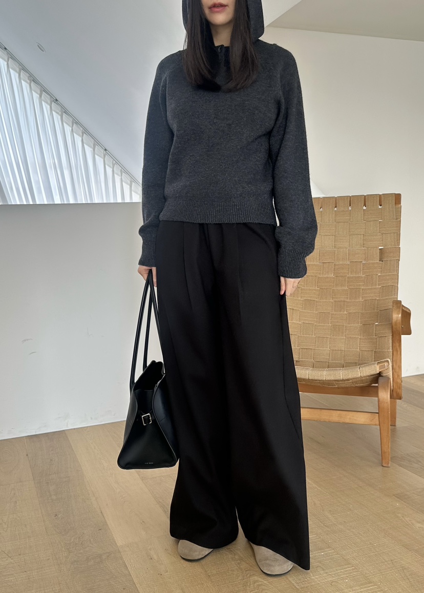 LE VASE東大門㊣直郵女裝新款熱賣25秋冬職業時尚人氣休閑褲LE VASE休閑褲圖色3