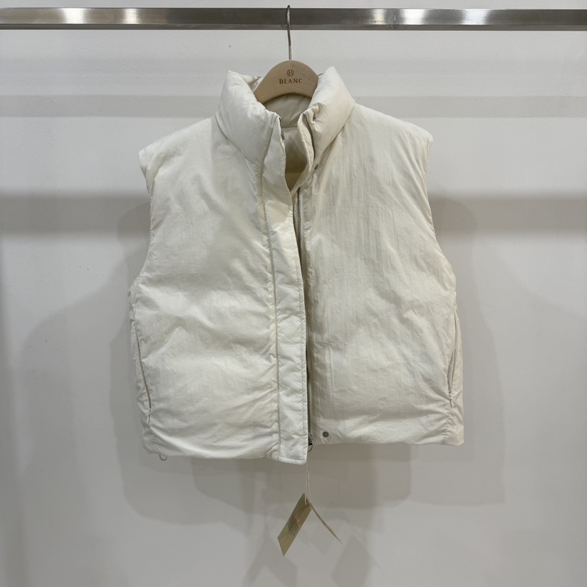 BLANC-A東大門㊣代購女士新款人氣休閑25秋冬推薦馬甲雙面BLANC-A馬甲圖色2