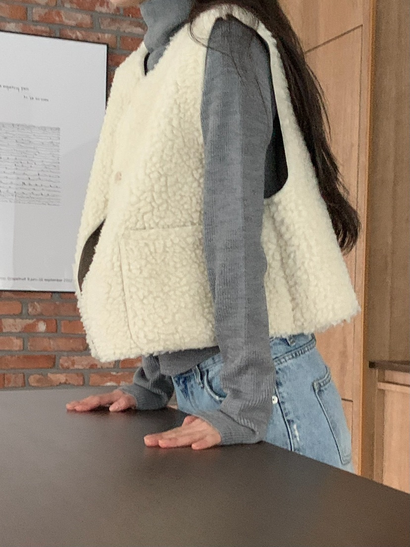 BLEECKER韓國直郵㊣女士新款推薦25秋冬時尚休閑真品人氣馬甲BLEECKER馬甲