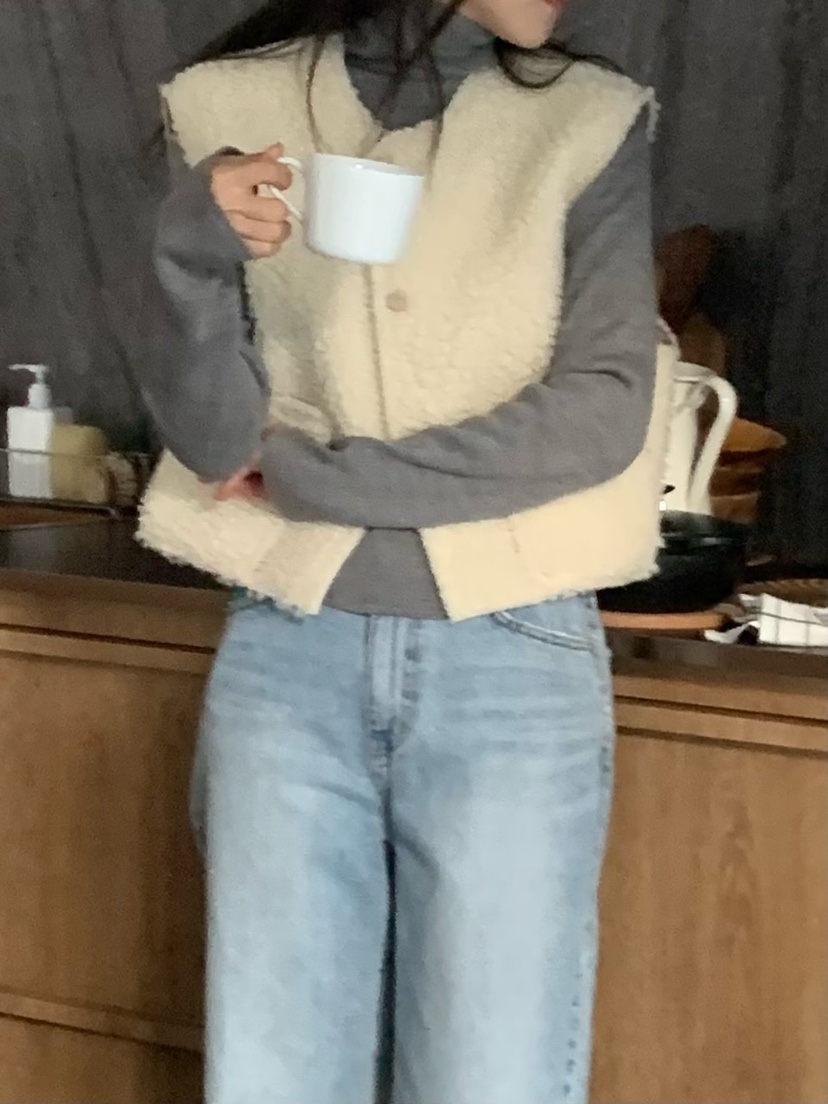 BLEECKER韓國直郵㊣女士新款推薦25秋冬時尚休閑真品人氣馬甲BLEECKER馬甲