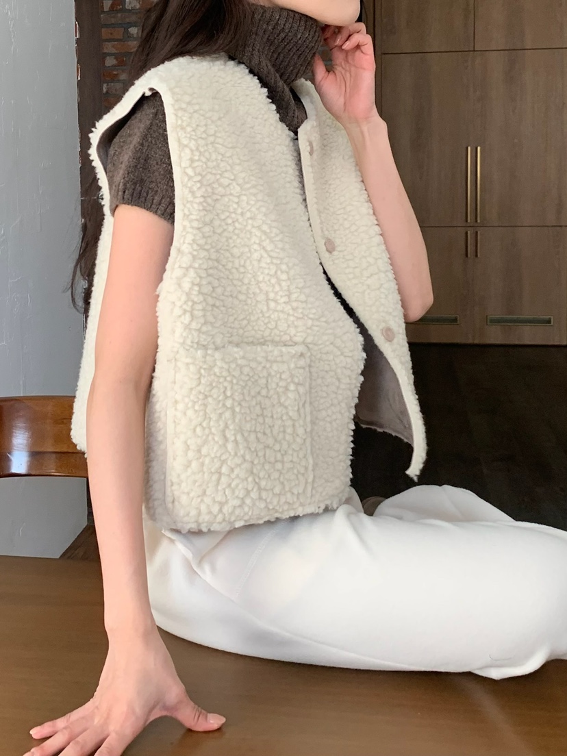 BLEECKER韓國直郵㊣女士新款推薦25秋冬時尚休閑真品人氣馬甲BLEECKER馬甲