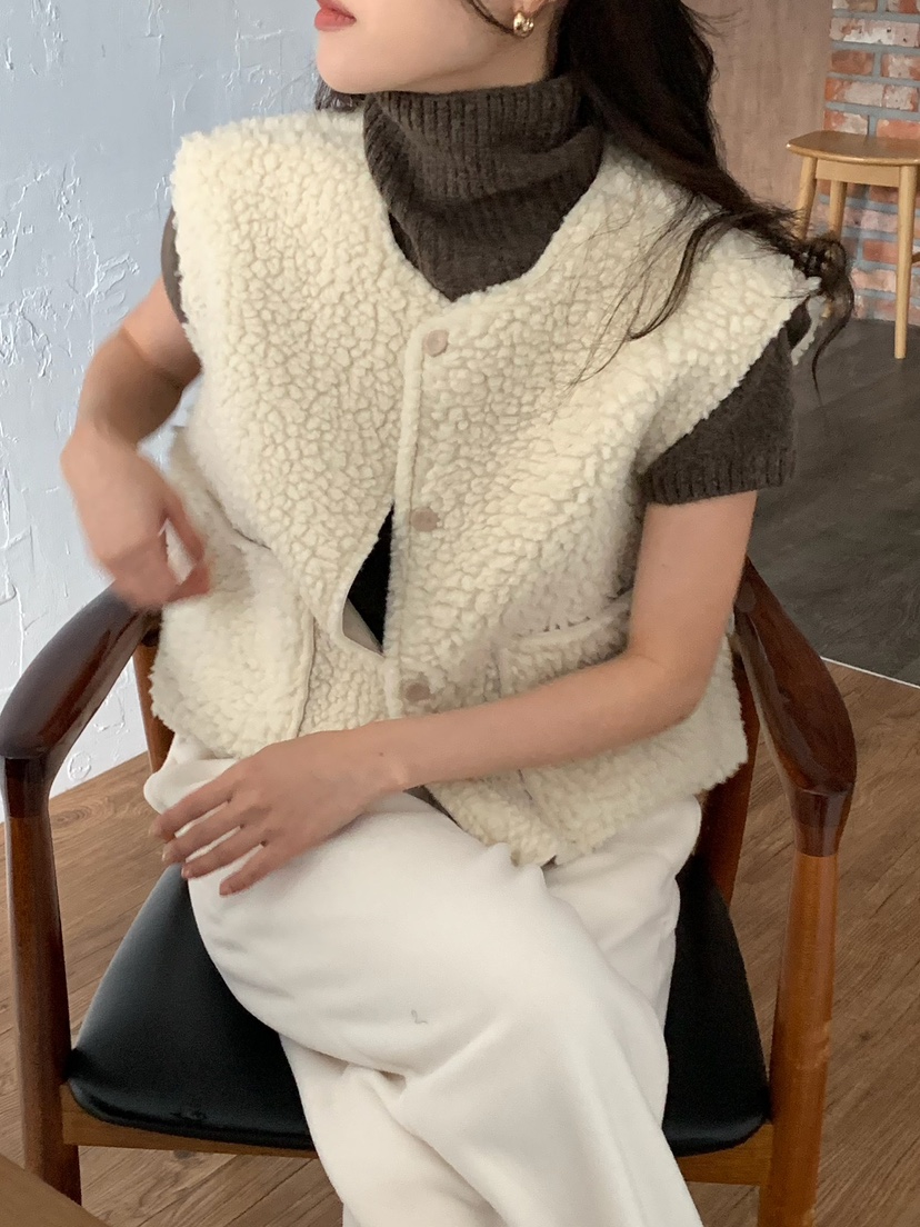 BLEECKER韓國直郵㊣女士新款推薦25秋冬時尚休閑真品人氣馬甲BLEECKER馬甲