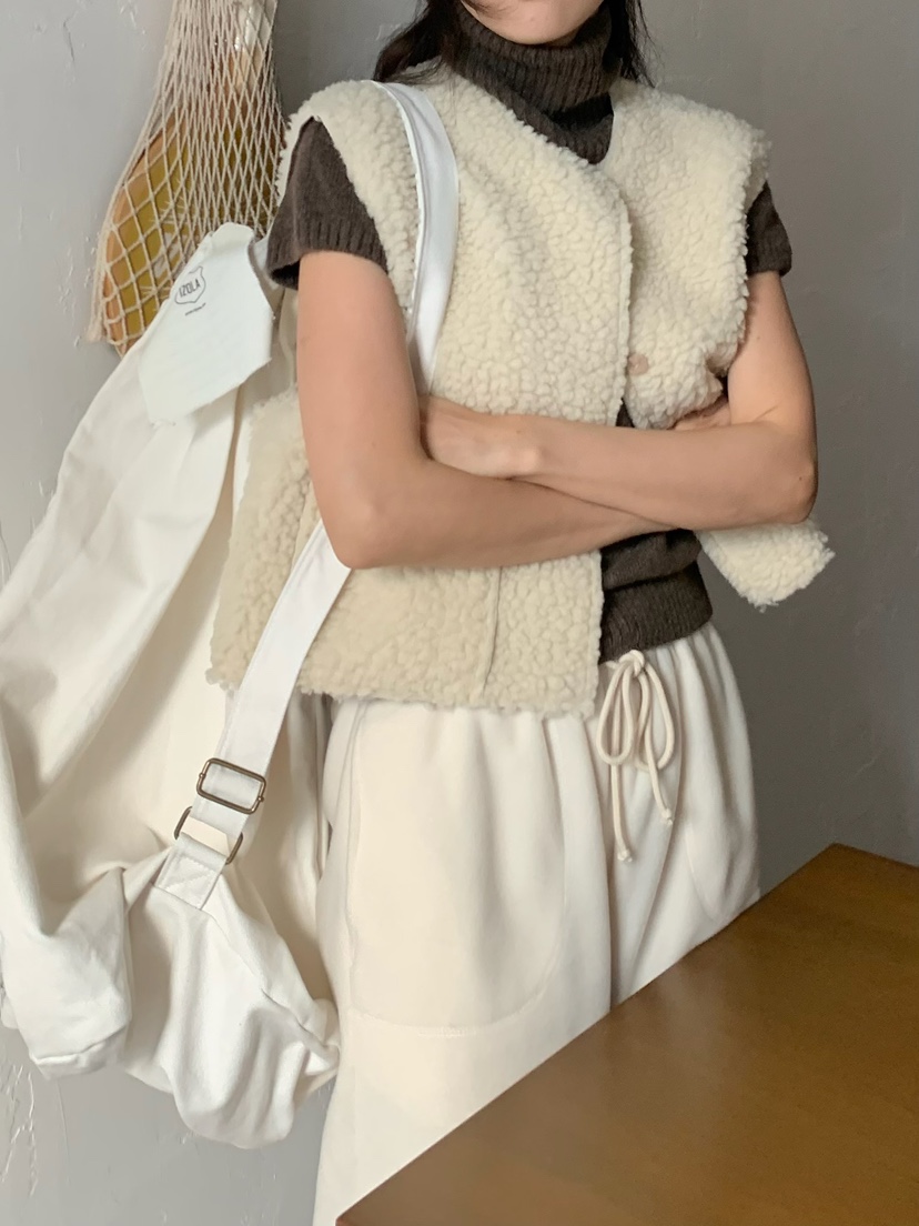 BLEECKER韓國直郵㊣女士新款推薦25秋冬時尚休閑真品人氣馬甲BLEECKER馬甲