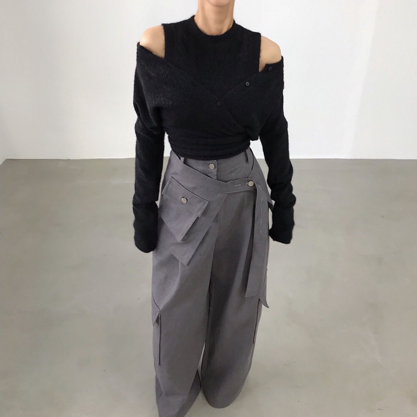 2TWO MOON韓國直郵㊣女士新品人氣25秋冬推薦熱賣時尚針織衫2TWO MOON針織衫